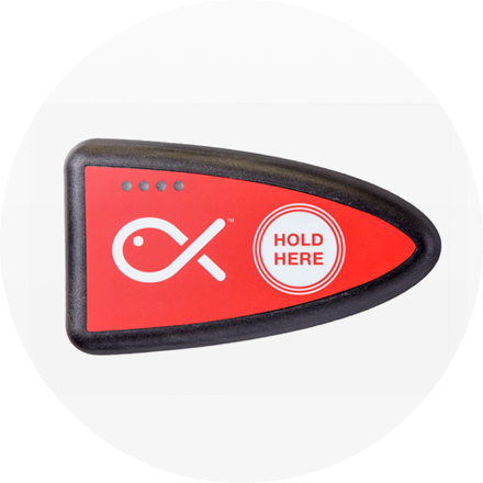 The payment terminal will beep